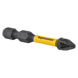 Μύτη κατσαβιδιού Impact σταυρός με μέγεθος PZ2 50mm συσκευασία 2τεμ.