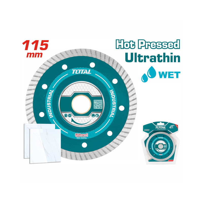 Διαμαντόδισκος universal υγράς και ξηράς κοπής 115 Χ 22.2mm Χ 1.2mm λεπτός Διαμαντόδισκος universal υγράς και ξηράς κοπής 115 Χ 22.2mm Χ 1.2mm λεπτός