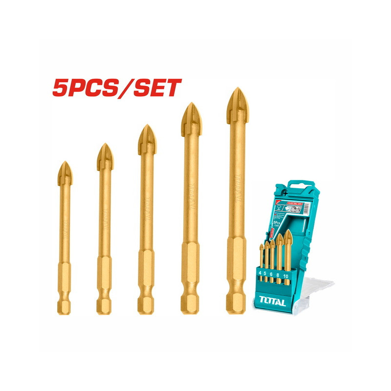 Σετ τρυπάνια γυαλιού 5τεμ