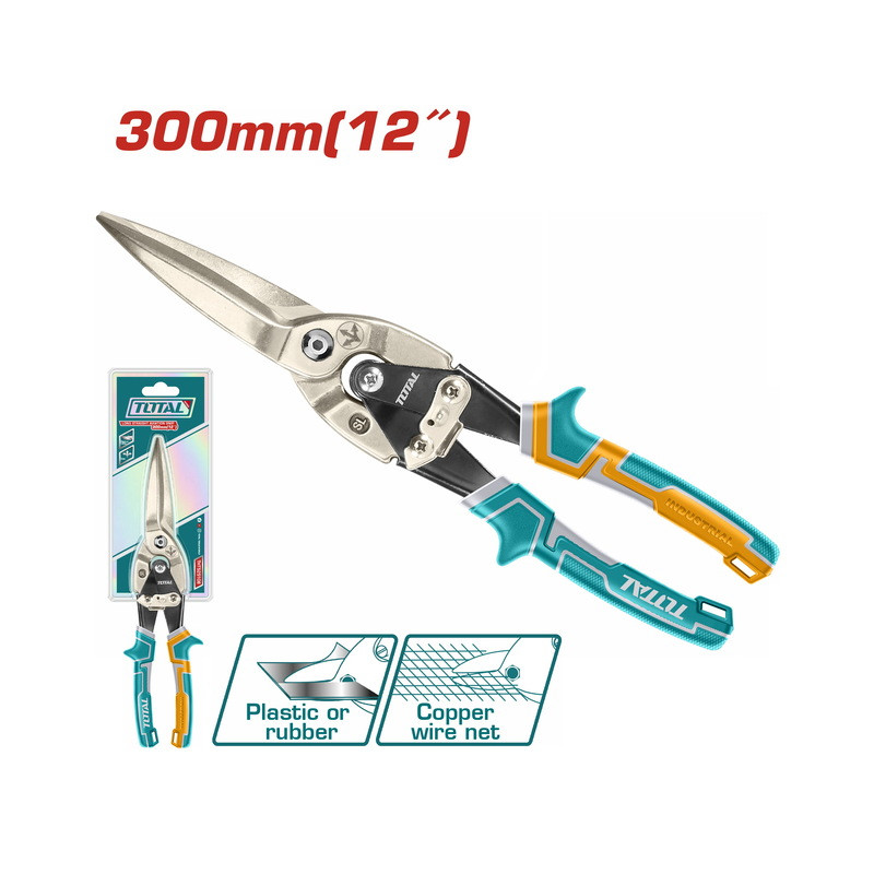 Ψαλίδι λαμαρίνας ίσιας μακριάς σιαγώνας 300mm