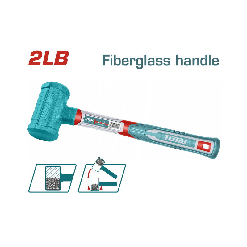 Επαγγ. ματσόλα με άμμο FIBREGLASS λαβή 2LB / 850gr