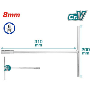 Επαγγελματικό ταφ ίσιο 8mm