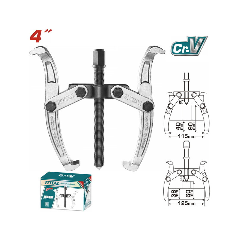 Επαγγ. εξωλκέας 2 σιαγώνων 4"