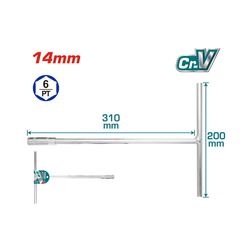 Επαγγελματικό ταφ ίσιο 14mm