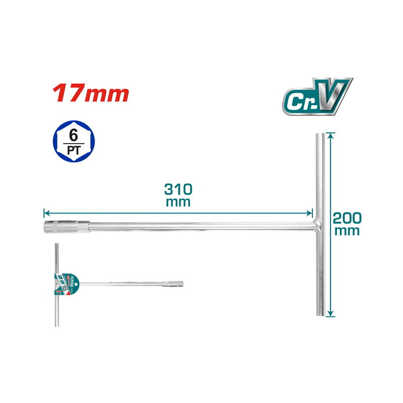 Επαγγελματικό ταφ ίσιο 17mm