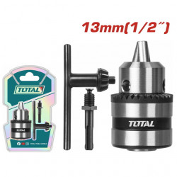 Τσοκ δραπάνου με κλειδί 1/2" - 13mm και αντάπτορα