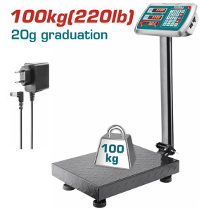 Ηλεκτρονική ζυγαριά 100Kg