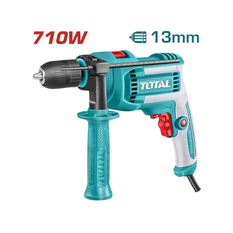 Επαγγ. δράπανος κρουστ. 710W αυτόματο τσοκ 13mm