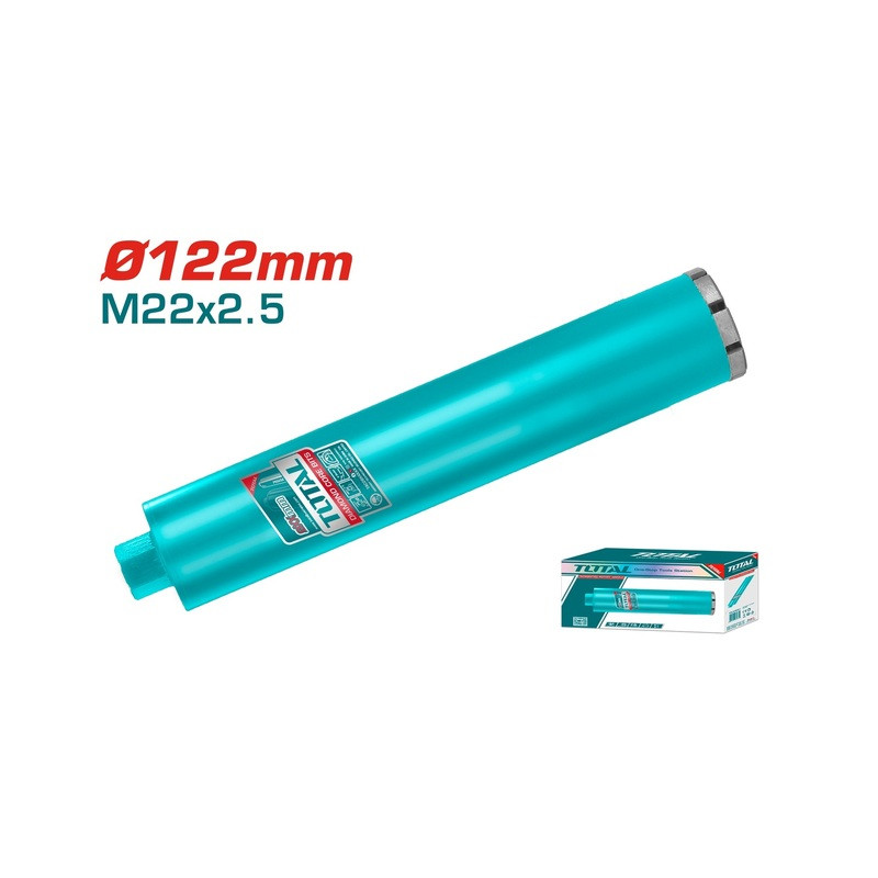 Επαγγ. διαμαντοκορώνα υγράς κοπής 122mm / 450mm