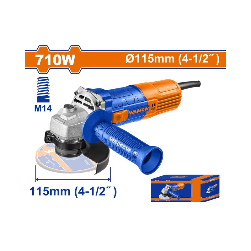 Γωνιακός τροχός 710W / 115mm