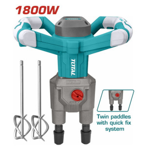 Επαγγελματικός αναδευτήρας χρωμάτων διπλός 1.800W