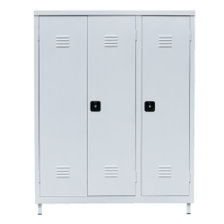 Μεταλλική ντουλάπα τρίφυλλη 170