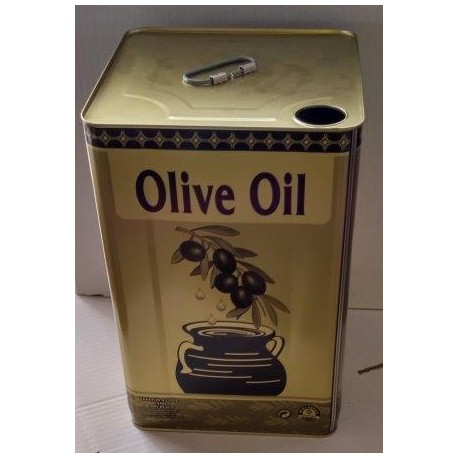 Τενεκές με τάπα φούσκας 17 κιλών (συσκευασία 2 τεμαχίων)