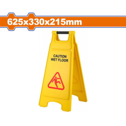 Προειδοποιητική πινακίδα κίτρινη Wet Floor