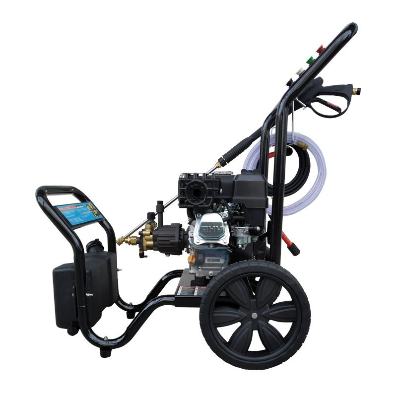Βενζινοκίνητο πλυστικό 6.5 Hp με κινητήρα Hyundai με ρόδες