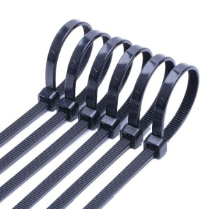 Δεματικά 2.5x150mm Νάιλον Μαύρα 100τμχ Σακουλάκι