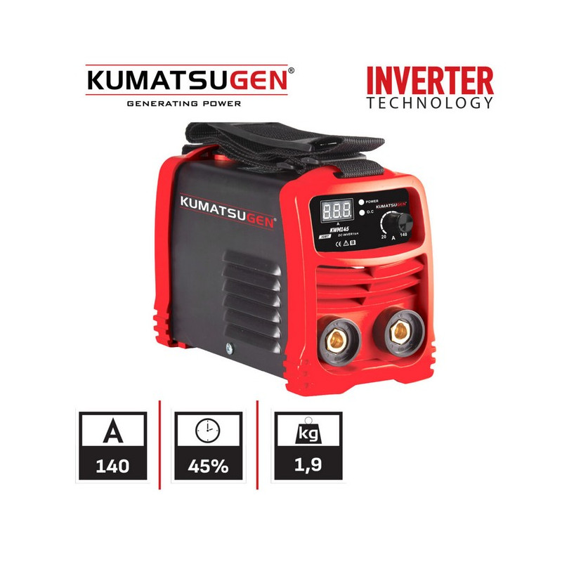 Ηλεκτροσυγκόλληση inverter 140A Kumatsugen