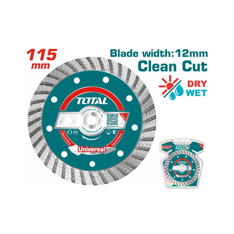 Διαμαντόδισκος universal turbo 115 Χ 22.2mm Διαμαντόδισκος universal turbo 115 Χ 22.2mm
