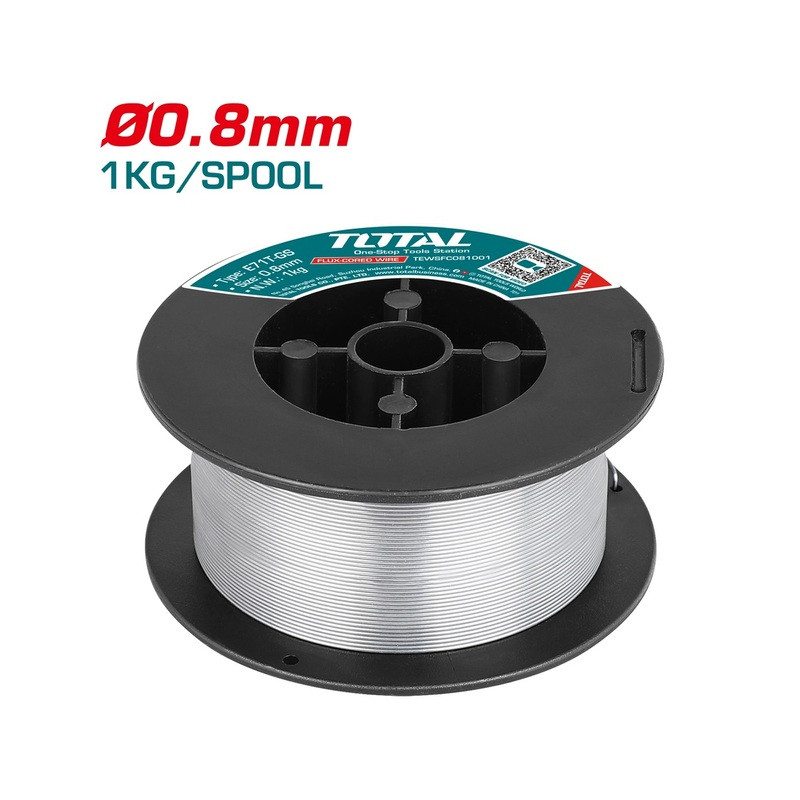 TOTAL ΣΥΡΜΑ FLUX ΗΛΕΚΤΡ/ΣΕΩΣ 0.8mm / 1Kg ΓΙΑ TMGT1601-TFC13012