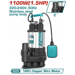 Υποβρύχια αντλία λυμάτων ΙΝΟΧ Β.Τ 1.100W