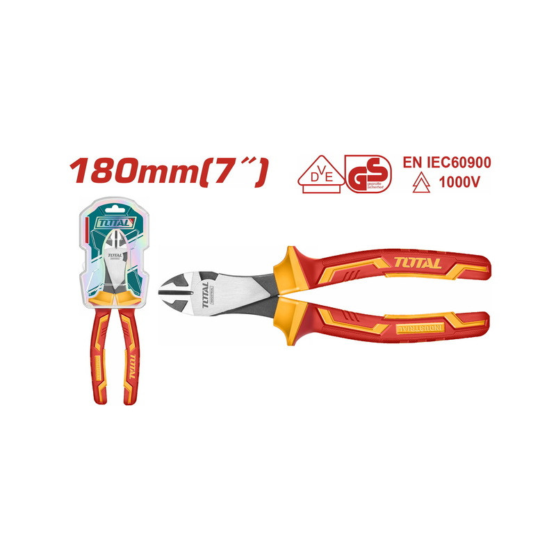 Πλαγιοκόπτης με μόνωση 1000V 180mm Πλαγιοκόπτης με μόνωση 1000V 180mm