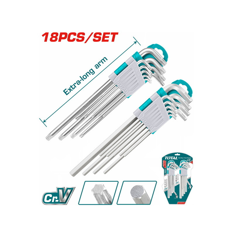 Σετ άλλεν + torx 18τεμ Σετ άλλεν + torx 18τεμ