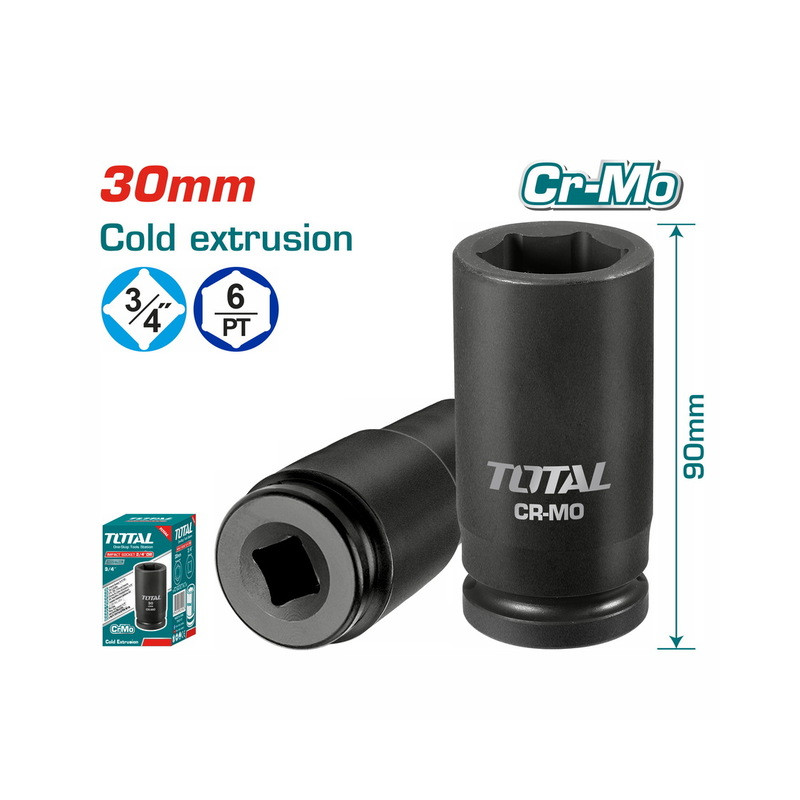 TOTAL ΕΠΑΓΓ. ΚΑΡΥΔΑΚΙ ΑΕΡΟΣ ΜΑΥΡΟ ΕΞΑΓΩΝΟ 3/4" - 30mm TOTAL ΕΠΑΓΓ. ΚΑΡΥΔΑΚΙ ΑΕΡΟΣ ΜΑΥΡΟ ΕΞΑΓΩΝΟ 3/4" - 30mm