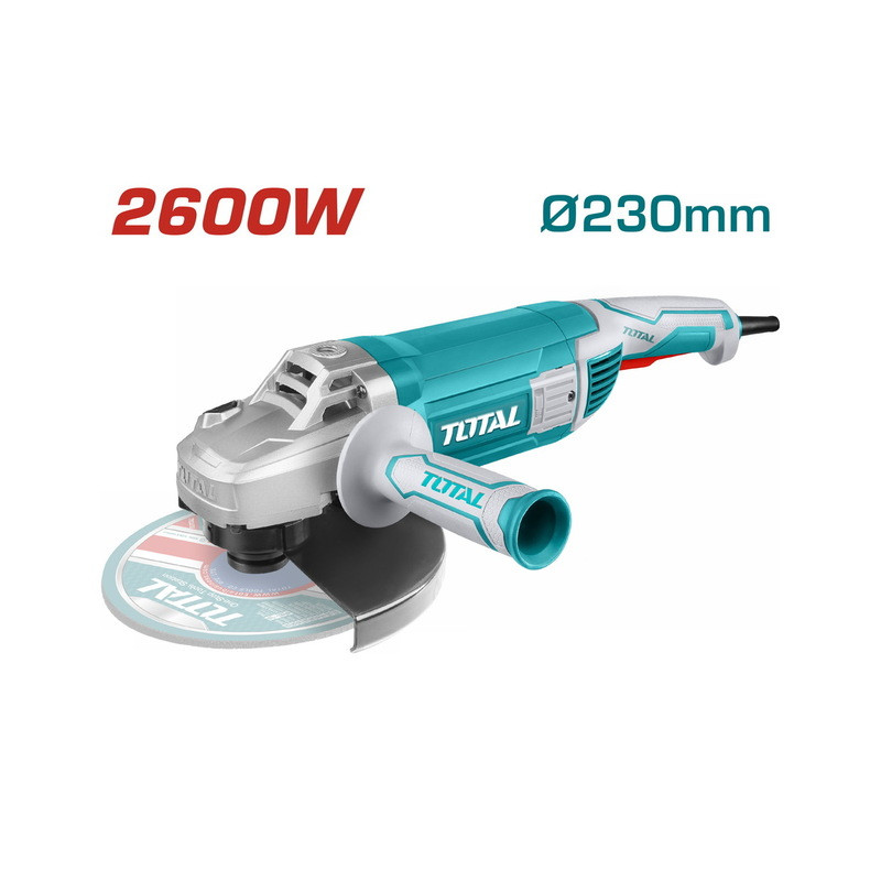 TOTAL ΕΠΑΓΓ. ΓΩΝΙΑΚΟΣ ΛΕΙΑΝΤΗΡΑΣ 2.600W - 230mm TOTAL ΕΠΑΓΓ. ΓΩΝΙΑΚΟΣ ΛΕΙΑΝΤΗΡΑΣ 2.600W - 230mm