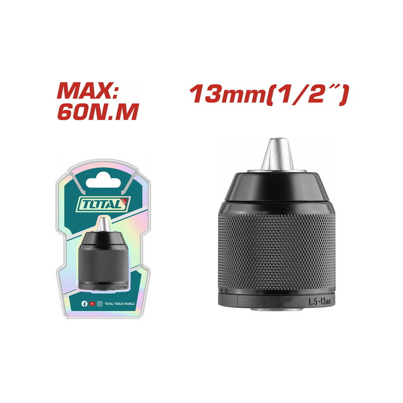 Αυτόματο τσοκ μεταλλικό 1/2"-13mm για TDLI20602 - TIDLI20602 Αυτόματο τσοκ μεταλλικό 1/2"-13mm για TDLI20602 - TIDLI20602