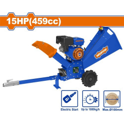 ΒΕΝΖ. θρυμματιστής ξύλου 459cc / 15HP / 100mm με μίζα