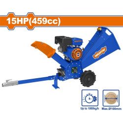 ΒΕΝΖ. θρυμματιστής ξύλου 459cc / 15HP / 100mm με χειρόμιζα