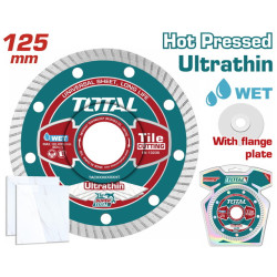 Διαμαντόδισκος universal υγράς και ξηράς κοπής 125 Χ 22.2mm Χ 1.2mm λεπτός