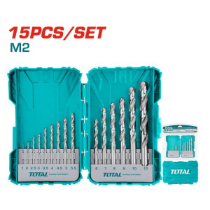 Σετ τρυπάνια HSS M2 15τεμ