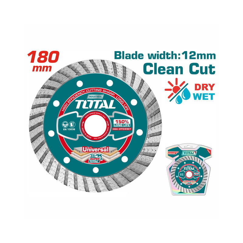 Διαμαντόδισκος universal turbo 180 Χ 22.2mm