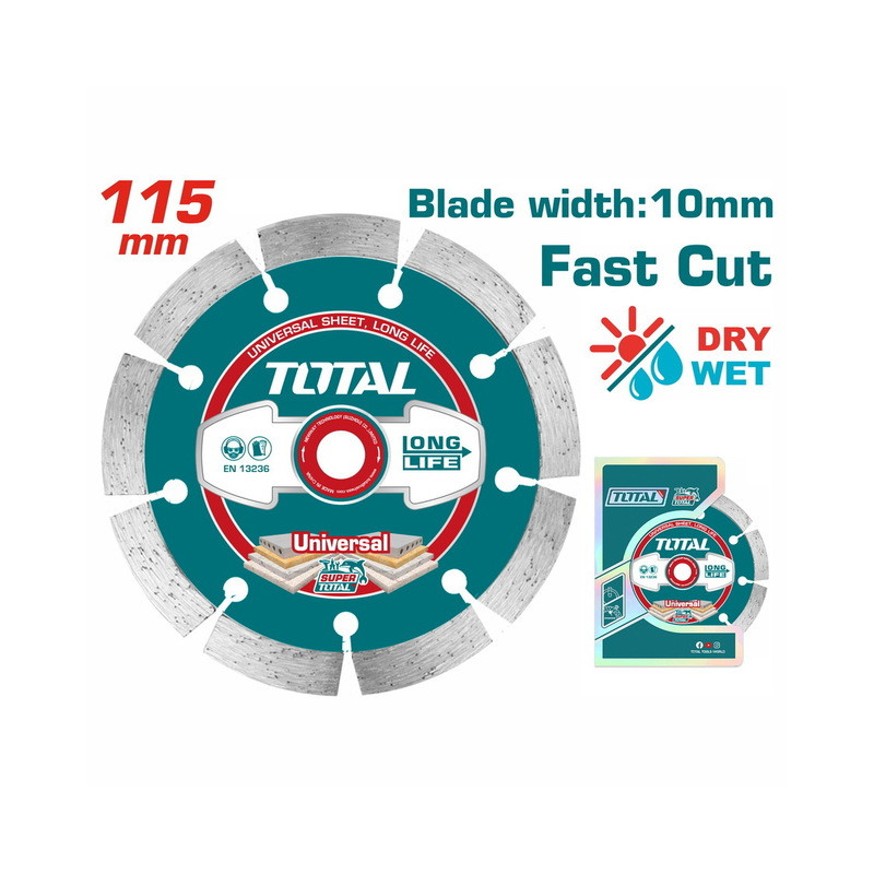 Διαμαντόδισκος universal 115 Χ 22.2mm Διαμαντόδισκος universal 115 Χ 22.2mm