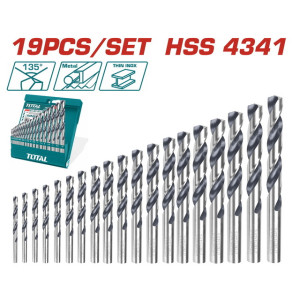 Σετ τρυπάνια HSS 19τεμ