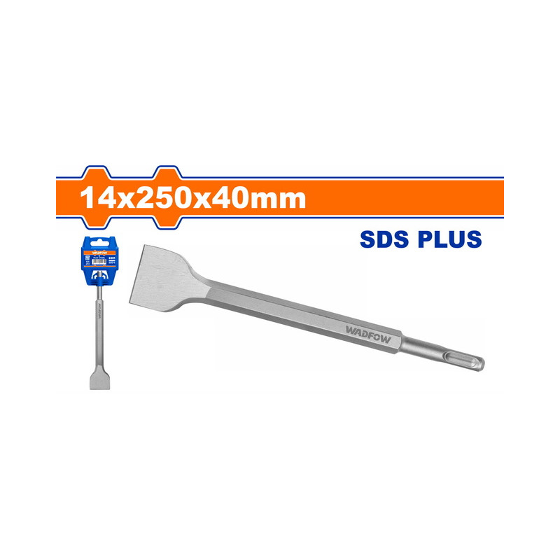 Καλέμι φαρδύ SDS-PLUS 14 X 250 X 40mm Καλέμι φαρδύ SDS-PLUS 14 X 250 X 40mm
