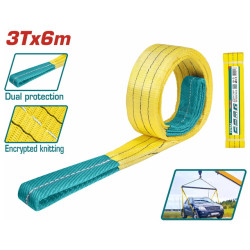 Σαμπάνι ιμάντας ανύψωσης 3Τ / 6m / 90mm