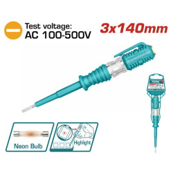 Δοκιμαστικό κατσαβίδι 3X140mm
