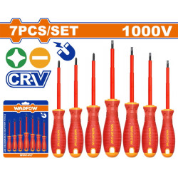 Σετ κατσαβίδια μαγν. VDE 1000V 7τεμ