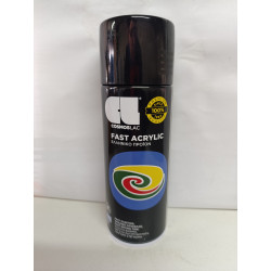 Σπρεϋ χρώμα μαύρο COSMOSLAC 400ml