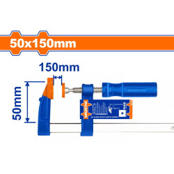 Σφιγκτήρας μαραγκών 50 Χ 150mm