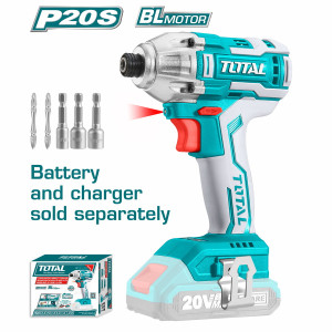 Παλμικό Κατσαβίδι Επαγγελμ. Μπατ. Li-ion 20V Χωρίς Μπαταρία & Φορτιστή