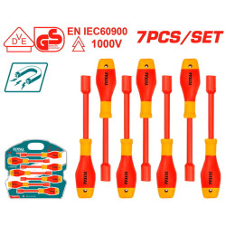 Σετ κατσαβίδια καρυδάκια 1000V VDE 7τεμ