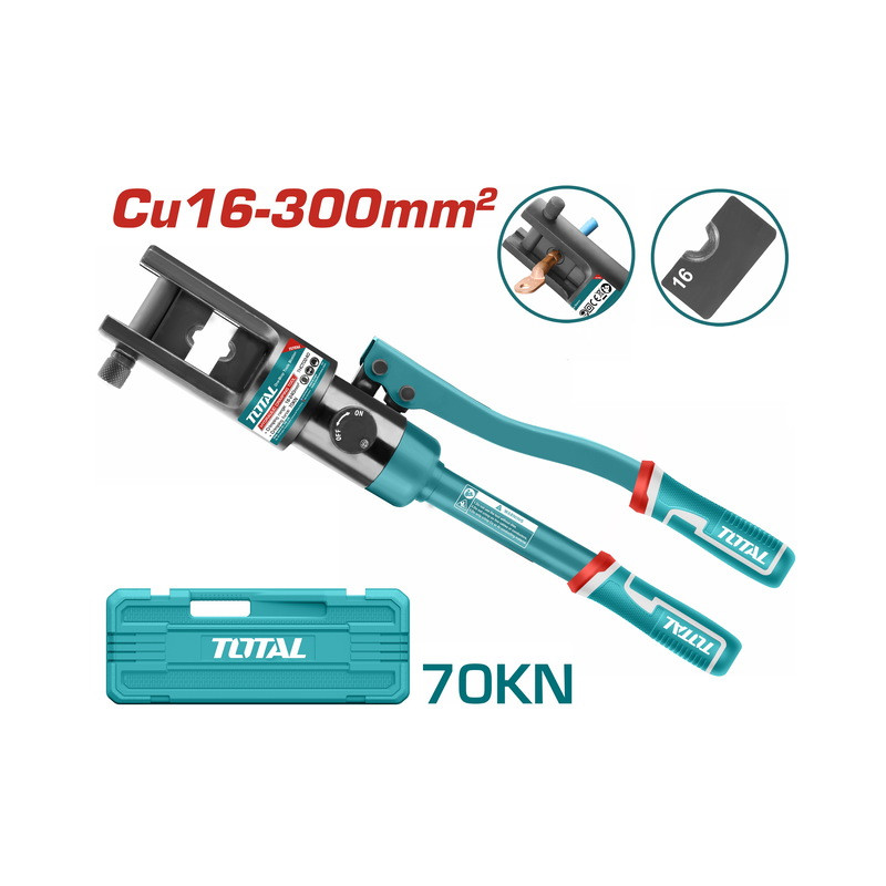 Υδραυλική πρέσα ακροδεκτών Cu 16-240mm2 Υδραυλική πρέσα ακροδεκτών Cu 16-240mm2