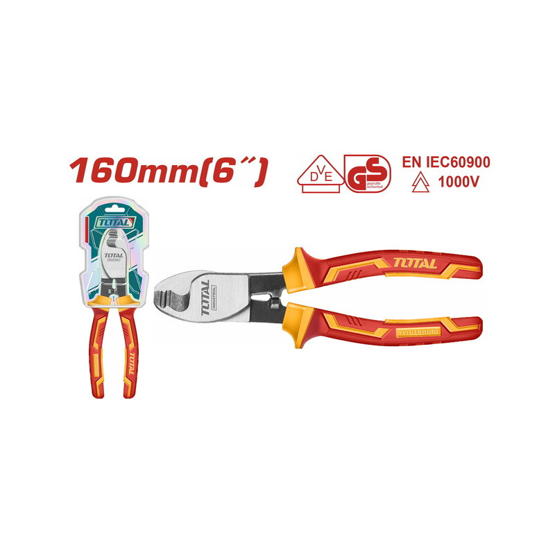 Κόφτης καλωδίων με μόνωση 1000V 160mm Κόφτης καλωδίων με μόνωση 1000V 160mm