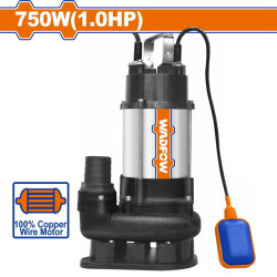 Υποβρύχια αντλία λυμάτων ΙΝΟΧ Β.Τ 750W