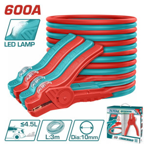 Καλώδια εκκίνησης 3m με λάμπα led