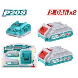 ΕΠΑΓΓ. ΣΕΤ 2τεμ ΜΠΑΤ. TFBLI2001 Li-ion 20V/2Ah + 1τεμ ΦΟΡΤΙΣΤΗΣ TFCLI2001