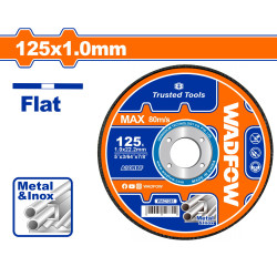 Δίσκος Κοπής Ιnox/Μετάλλου Ίσιος 125 Χ 1mm